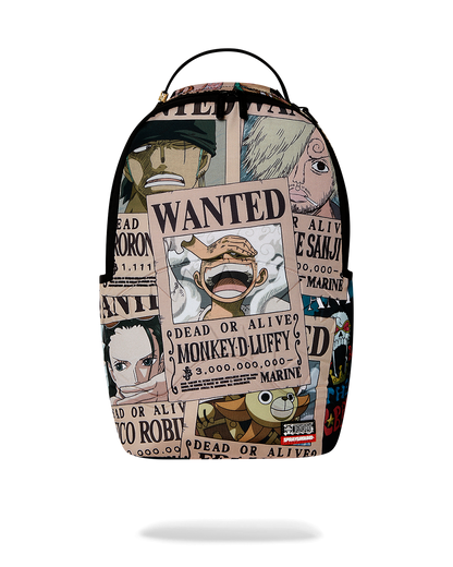 ONE PIECE WANTED SHARK POSTERS BACKPACK