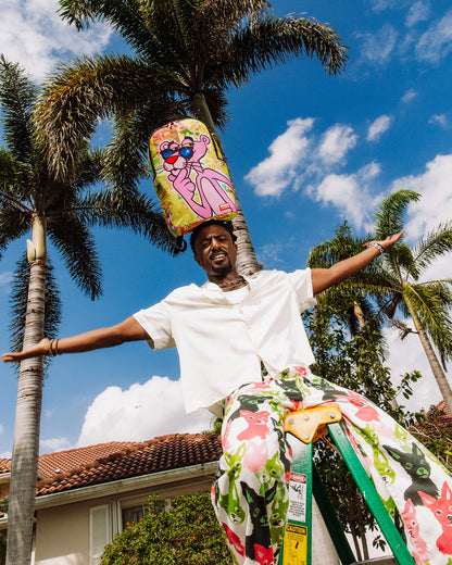 PINK PANTHER DIAMOND SHADES BACKPACK