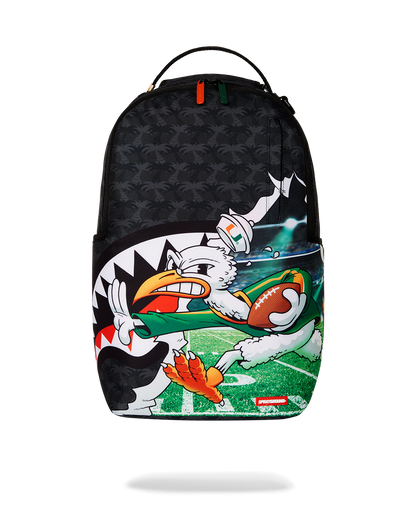 UNIVERSITY OF MIAMI TOUCHDOWN BACKPACK