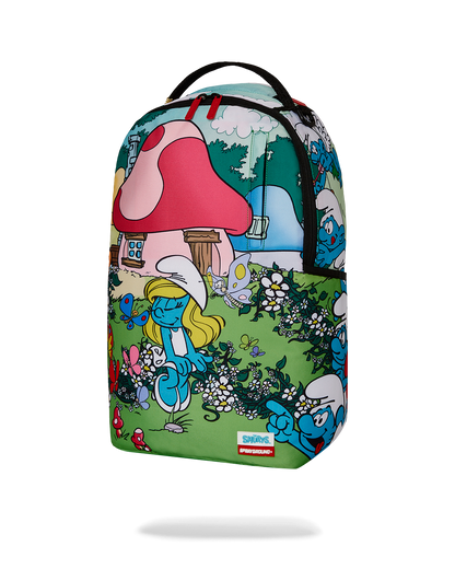 SMURFS IN THE GARDEN BACKPACK
