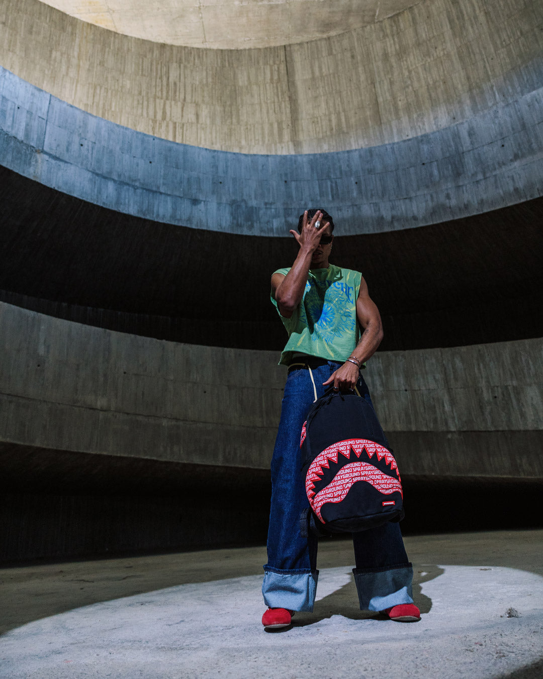 CHOMP AND STOMP DLX COTTON BACKPACK