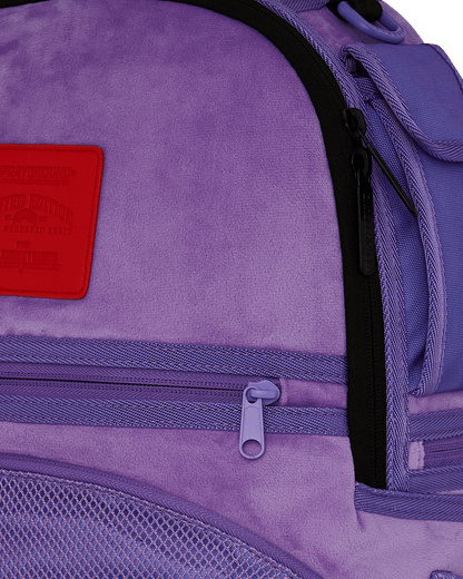 NOOO WAY!!! A REVERSIBLE BACKPACK - PURPLE VELOUR TO OG SHARKS IN PARIS BACKPACK