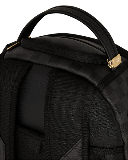 LIGHTS OUT SHARKS IN PARIS CHENILLE SHARK BACKPACK