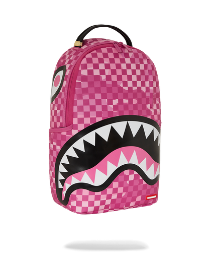PINK CAMOCHECK BACKPACK