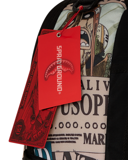 ONE PIECE WANTED SHARK POSTERS BACKPACK