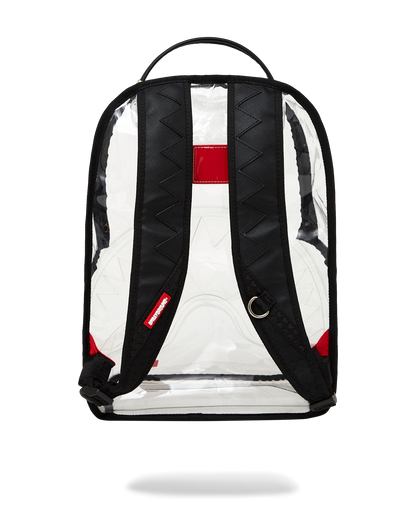 100% CLEAR BACKPACK - SHARK CENTRAL