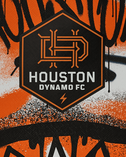 MLS HOUSTON DYNAMO FC STREET ART BACKPACK