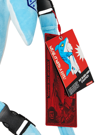 STUFFED SAVAGE HOODY BACKPACK SHARK