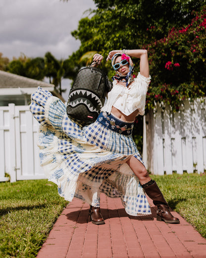 LIGHTS OUT SHARKS IN PARIS BACKPACK