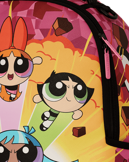 POWERPUFF BUSTIN THRU DLXSV BACKPACK
