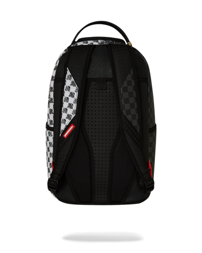 SCRIBBLE DRIBBLE CHECK BACKPACK