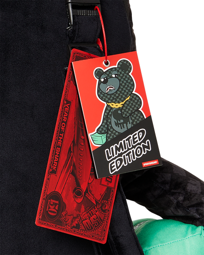 SHARKS IN PARIS THUNDERDRIP MONEYBEAR TEDDYBEAR BACKPACK