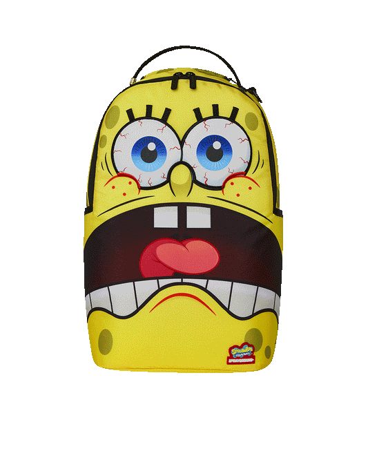 SPONGEBOB EYE POP REMOVABLE EYES BACKPACK