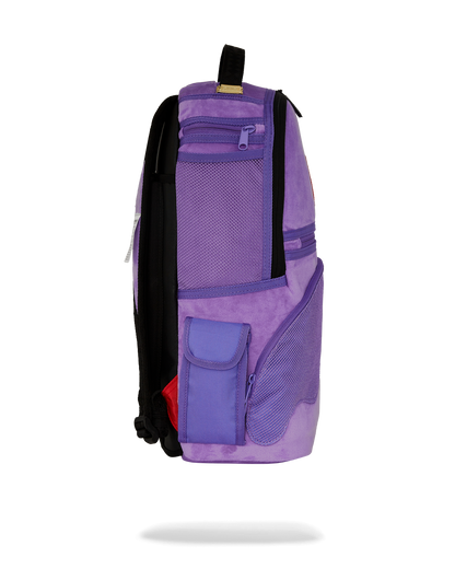 NOOO WAY!!! A REVERSIBLE BACKPACK - PURPLE VELOUR TO OG SHARKS IN PARIS BACKPACK