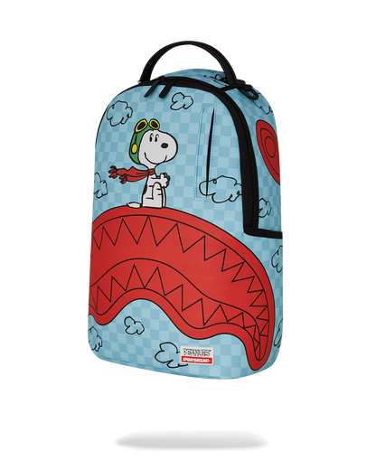 SNOOPY PILOT SHARK DLXSV BACKPACK