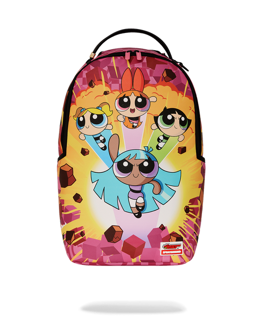 POWERPUFF BUSTIN THRU DLXSV BACKPACK
