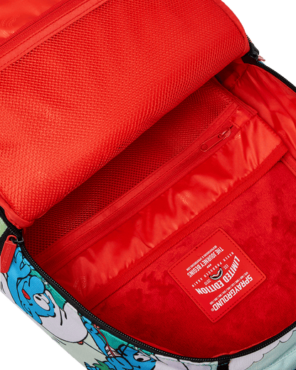 SMURFS IN THE GARDEN BACKPACK