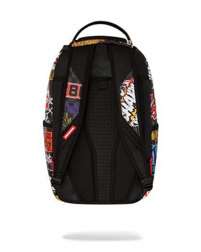 PACMAN LEVELED-UP ART BACKPACK