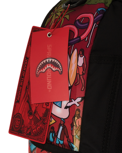 LIFE OF THE PARTY DLXR BACKPACK