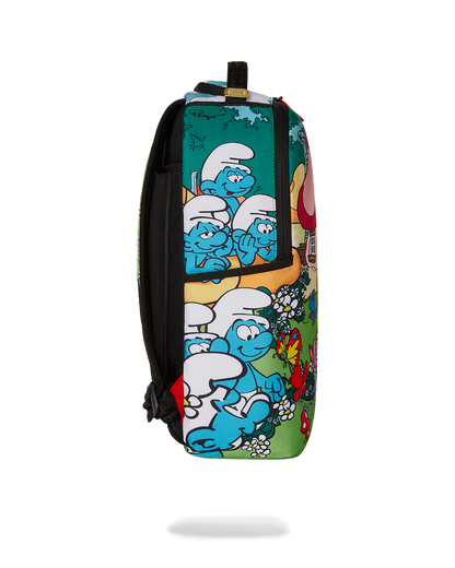SMURFS IN THE GARDEN BACKPACK