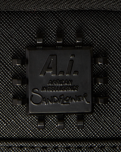 A.I. AFRICAN INTELLIGENCE SHARKS OF THE GOLD OCEAN BACKPACK - SANDFLOWER COLLAB