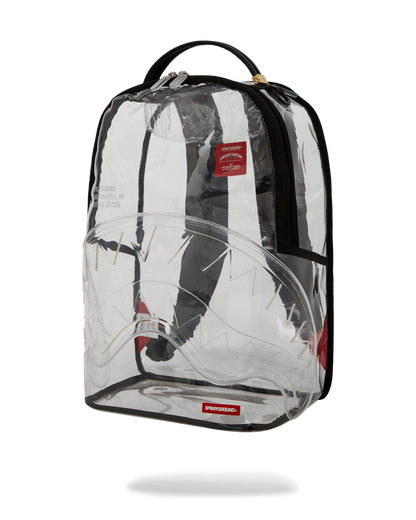 100% CLEAR BACKPACK - SHARK CENTRAL