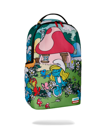 SMURFS IN THE GARDEN BACKPACK