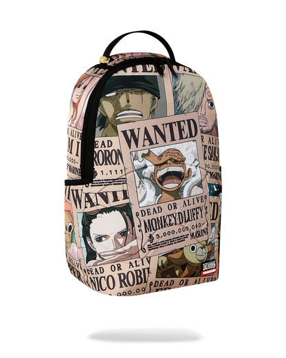 ONE PIECE WANTED SHARK POSTERS BACKPACK