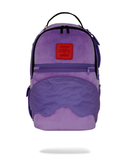 NOOO WAY!!! A REVERSIBLE BACKPACK - PURPLE VELOUR TO OG SHARKS IN PARIS BACKPACK
