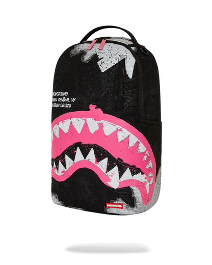 SHARK CENTRAL ACRYLIC ART DLX COTTON BACKPACK