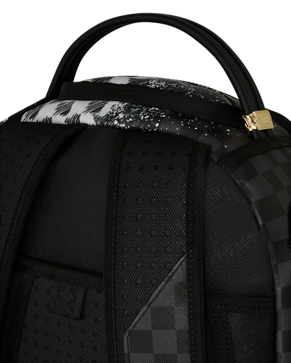 SCRIBBLE DRIBBLE CHECK BACKPACK