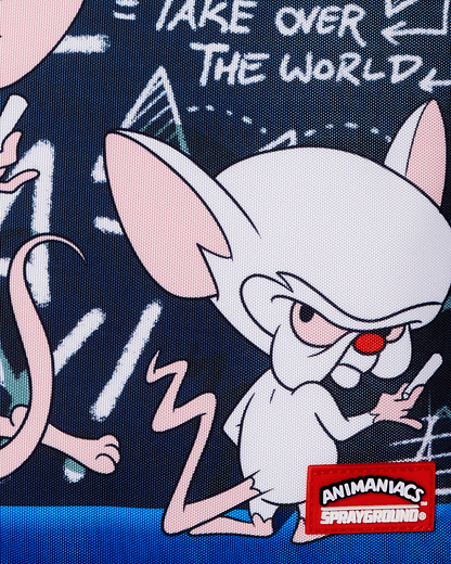 PINKY AND THE BRAIN TAKIN OVER THE WORLD DLXR BACKPACK