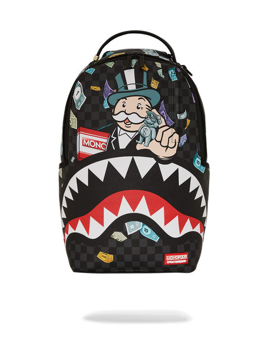 MONOPOLY SHARK RICH BACKPACK