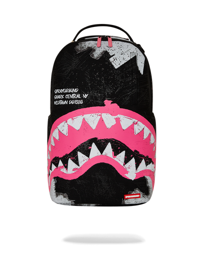 SHARK CENTRAL ACRYLIC ART DLX COTTON BACKPACK
