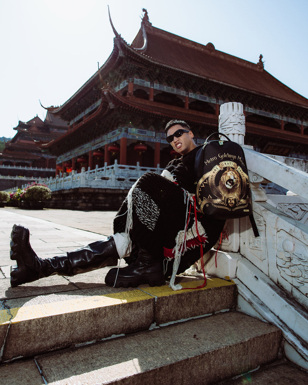 MGM OPENER SHARK LION COLLAB BACKPACK