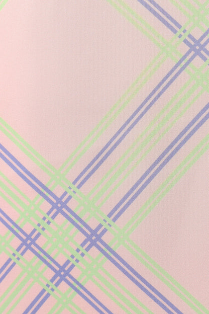 Clarissa Midi Skirt - Pink Check