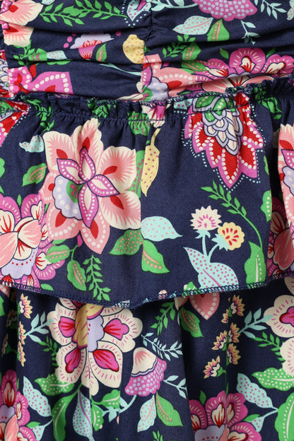 Arlo Midi Dress - Navy