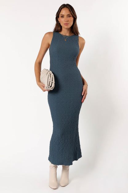 Clark Maxi Dress - Charcoal