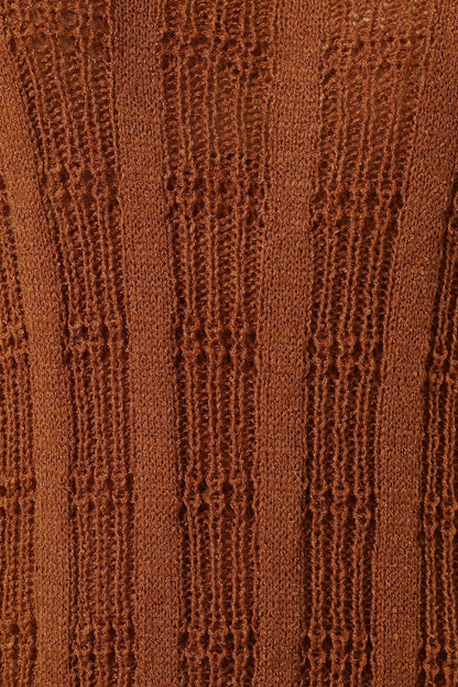 Colter Long Sleeve Maxi Dress - Bronze