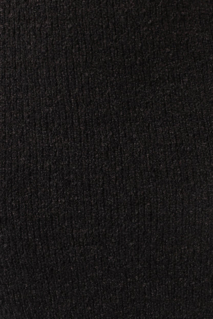 Liam Knit Midi Dress - Black