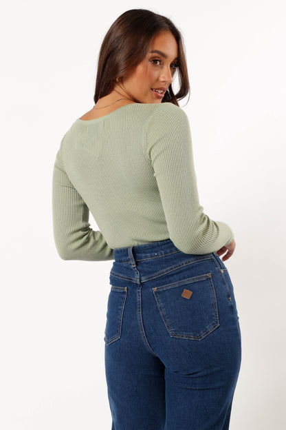 Laysie Top - Sage