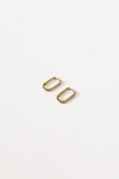 Anisa Hoop Earrings - Gold