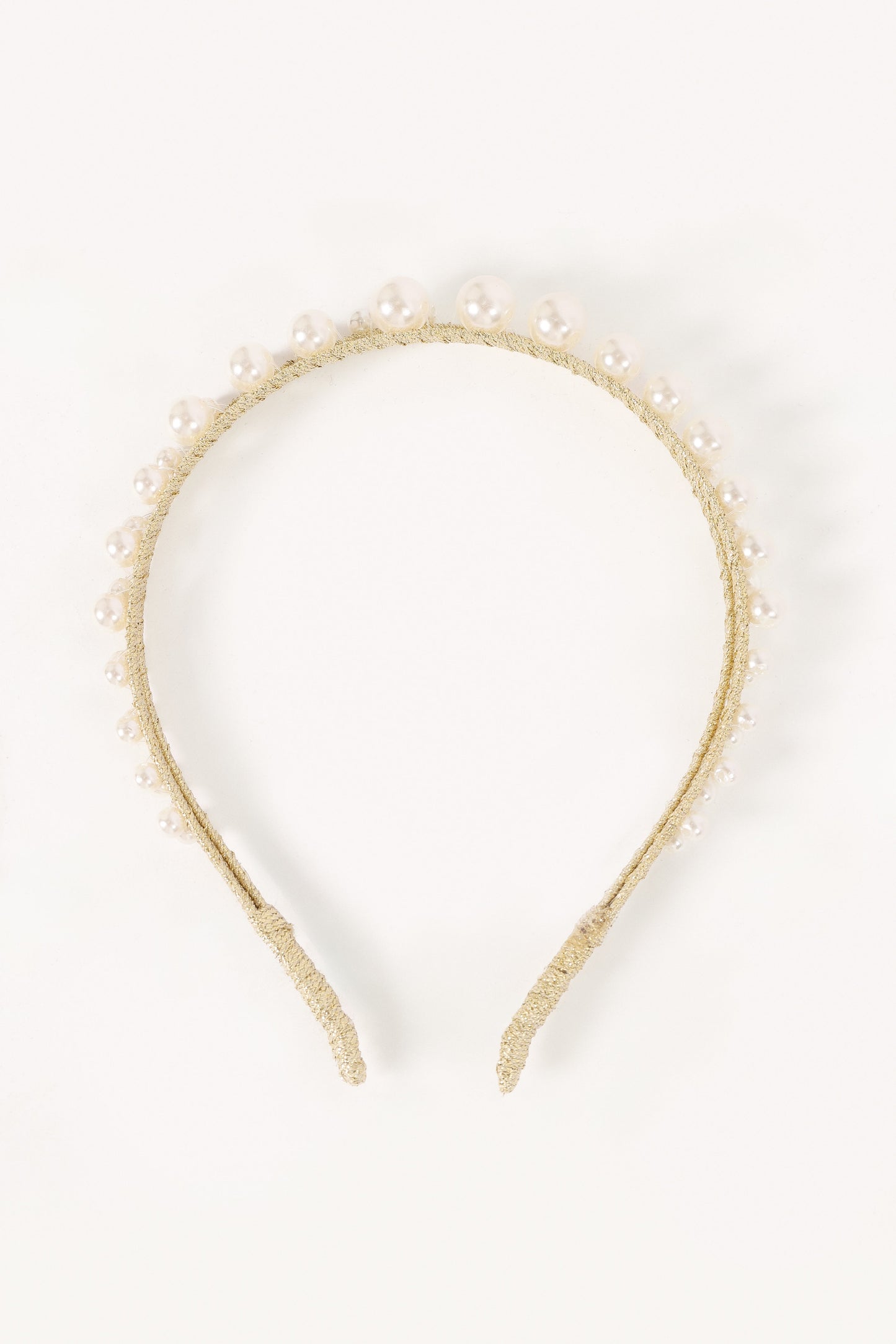 Baylee Headband - Pearl