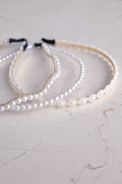 Carolina 3 Pack Headband - Pearl