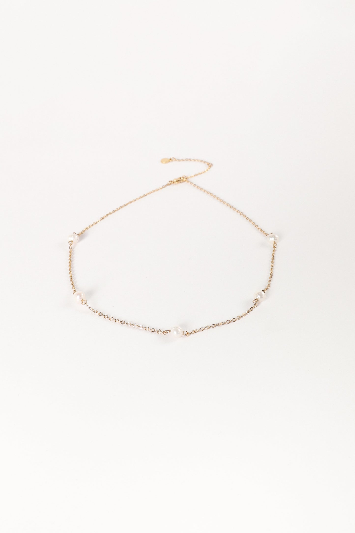 Kealy Pearl Necklace - Gold