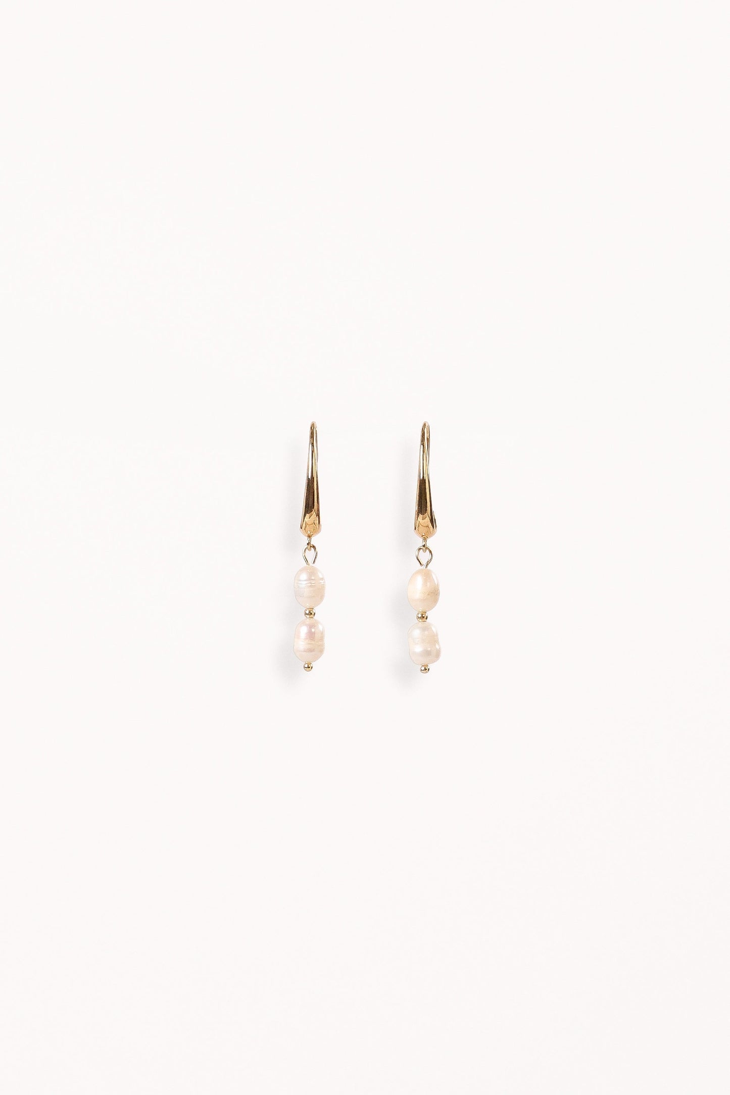 Larissa Pearl Earrings - Gold