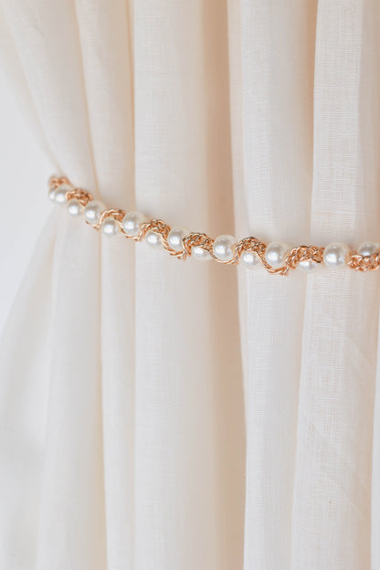 Sofia Pearl Belt - Gold