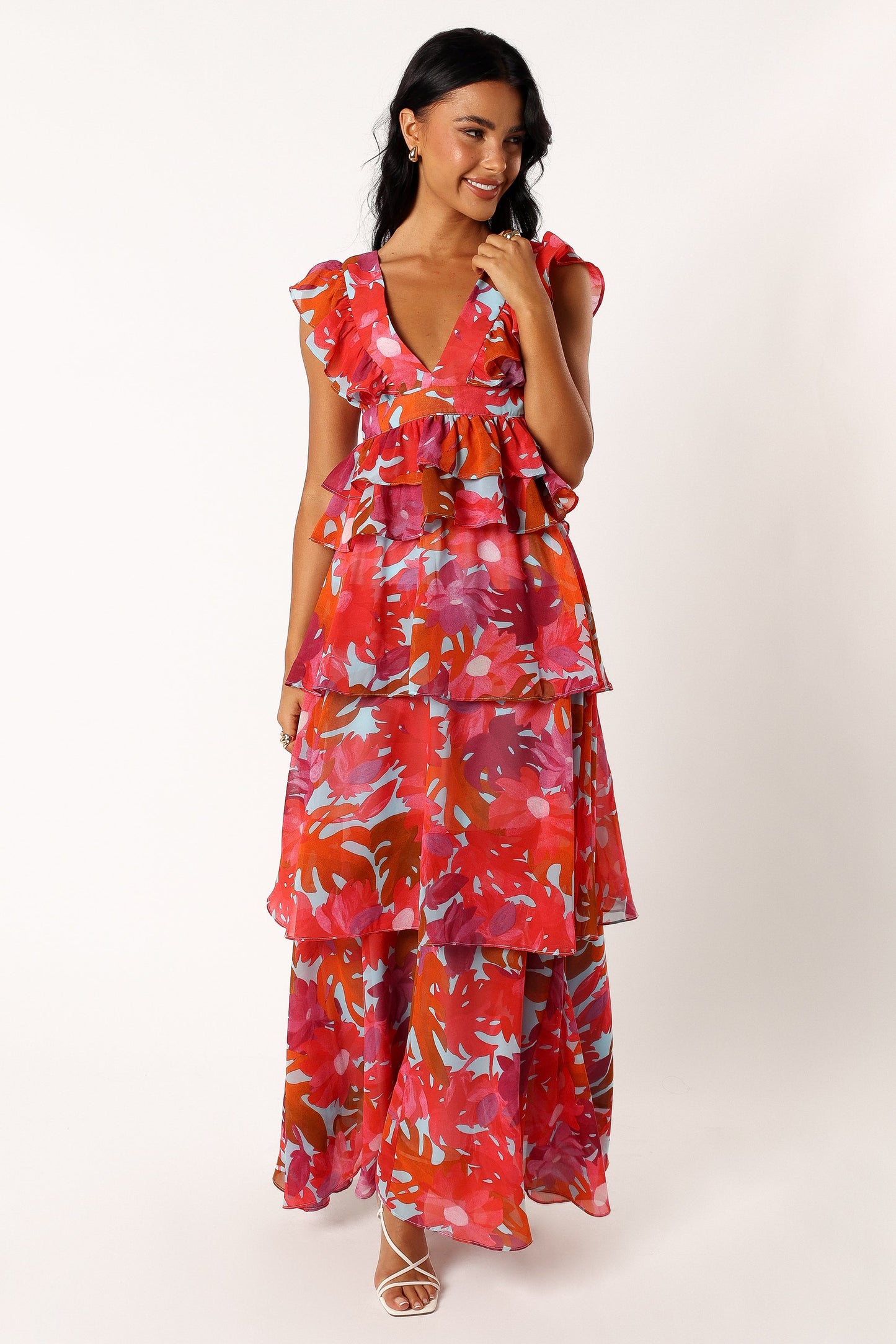 Blaise Frill Skirt - Pink Azalea