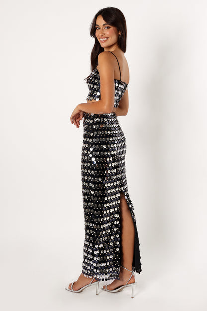 Cortez Maxi Skirt - Black