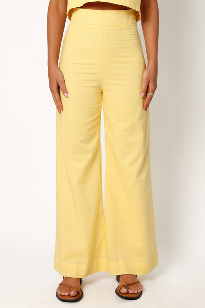 Devlin Pant - Butter Yellow